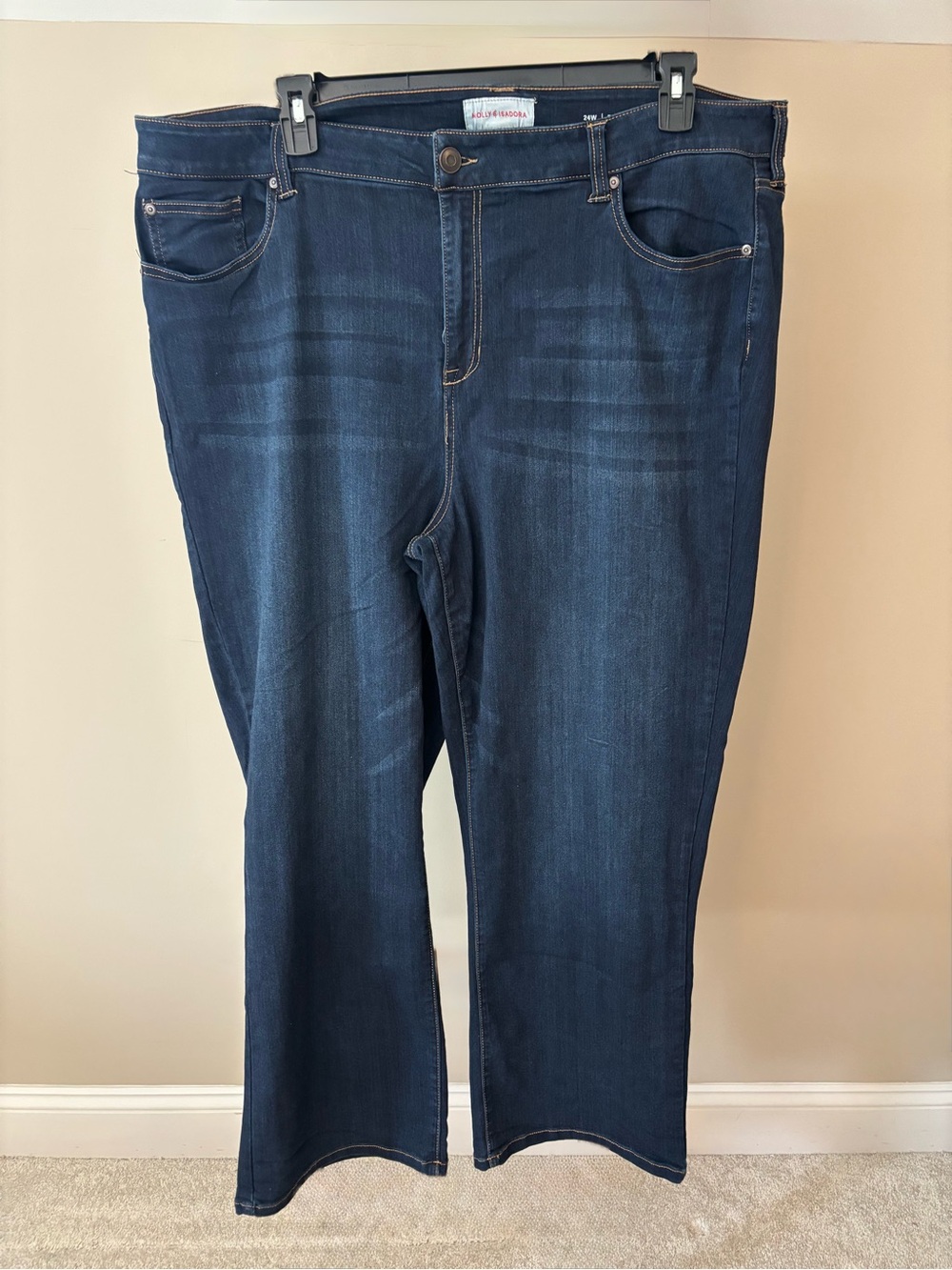 Dark Blue Boot Cut Women's Jeans
